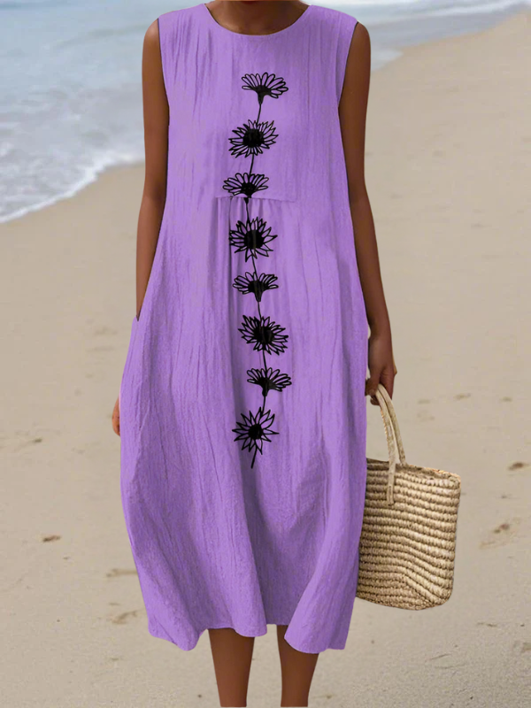 Emma™ - Robe Midi Quotidienne
