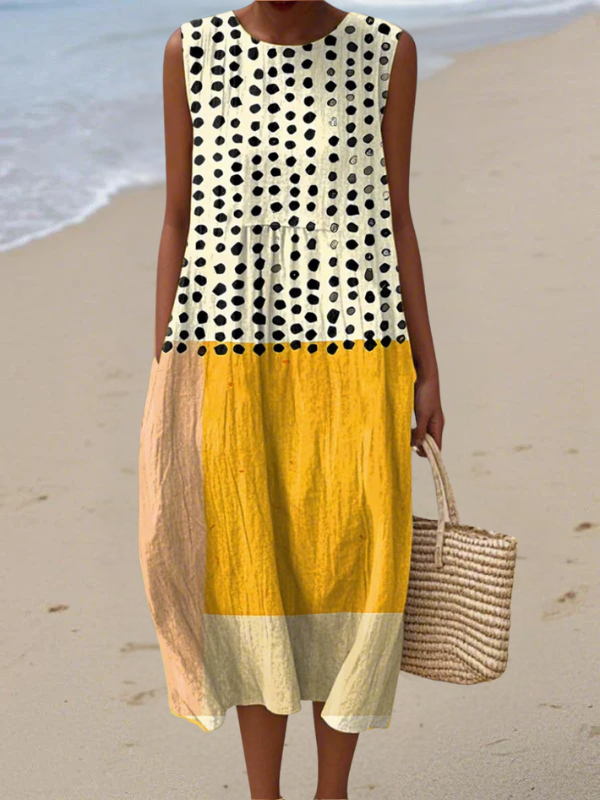 Leah™ - Robe Midi Quotidienne