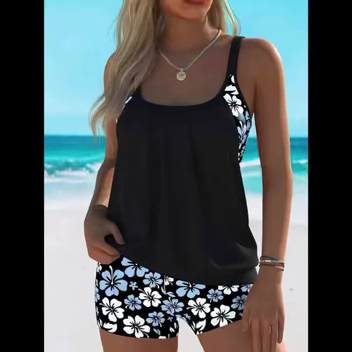 Gloria | Ensemble Tankini Floral