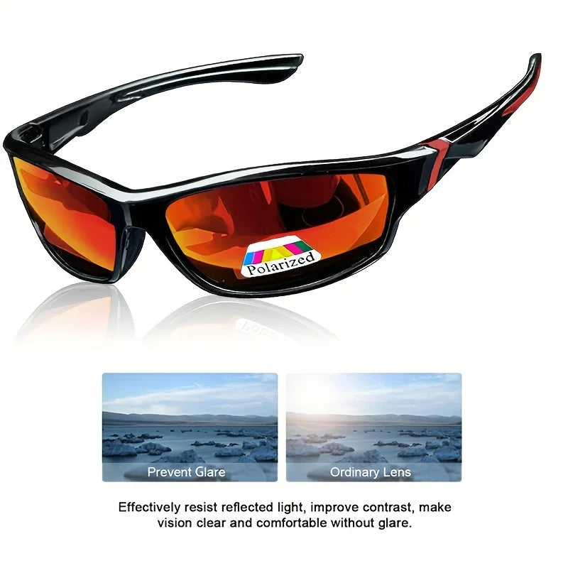 Retro Sportowe Okulary Przeciwsłoneczne dla Niego i Niej