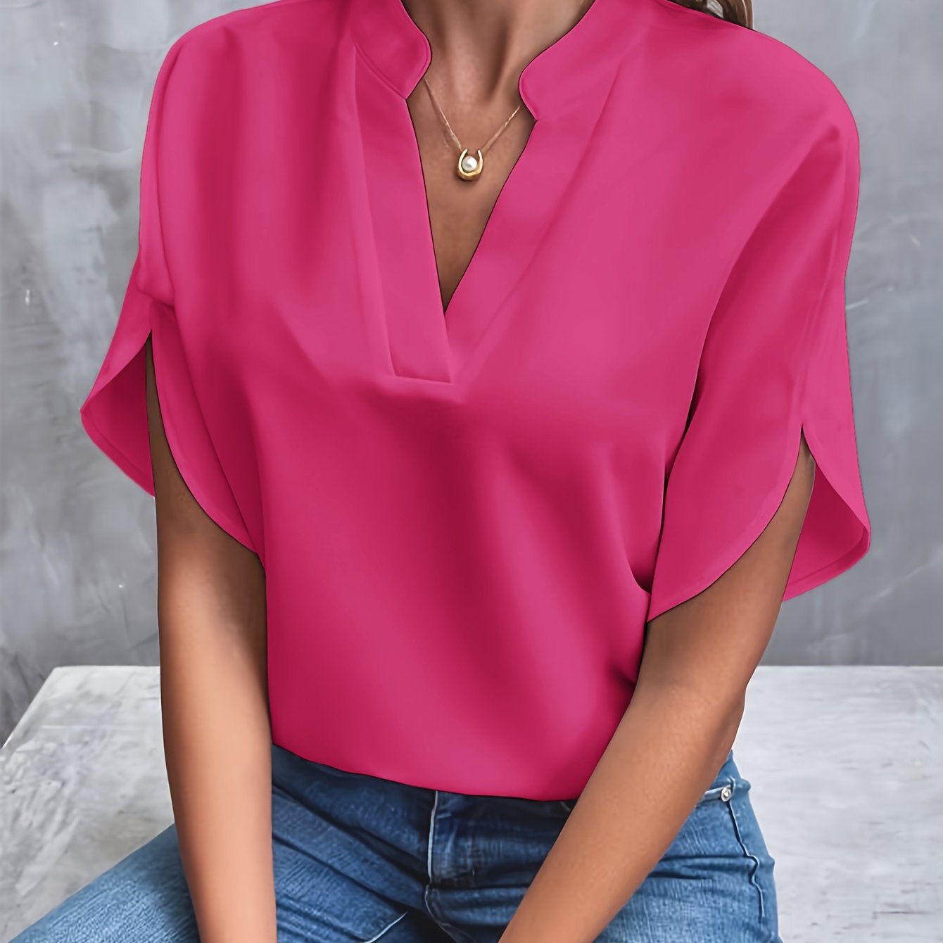 DELANEY™ - Blouse Moderne Élégante