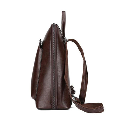 Sac à dos classique à double fermeture éclair - Design épuré