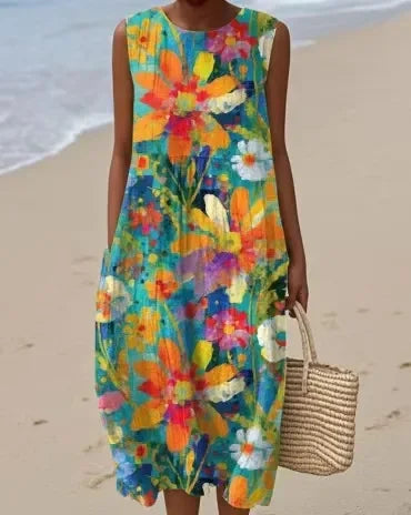 Sandra™ - Robe Midi Quotidienne