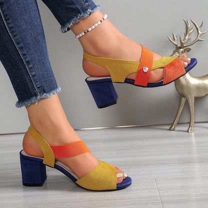 Elara | Talons Confort à Bretelles Croisées