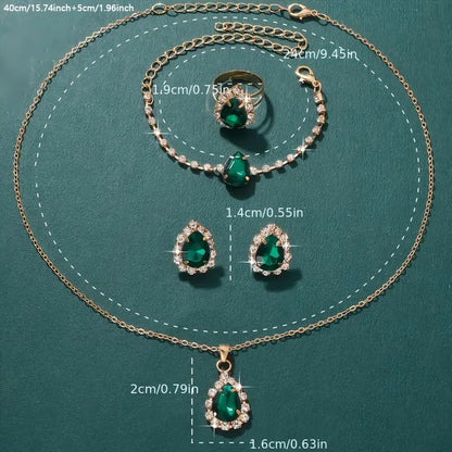 Bijoux Elisandre Vermont émeraude | Or