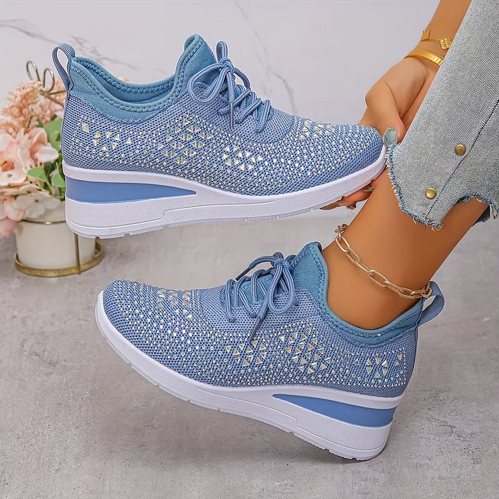 Giselle – Baskets orthopédiques avec strass scintillants