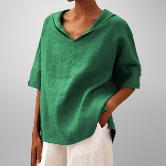 LUCY™ – Blouse en Coton Ample