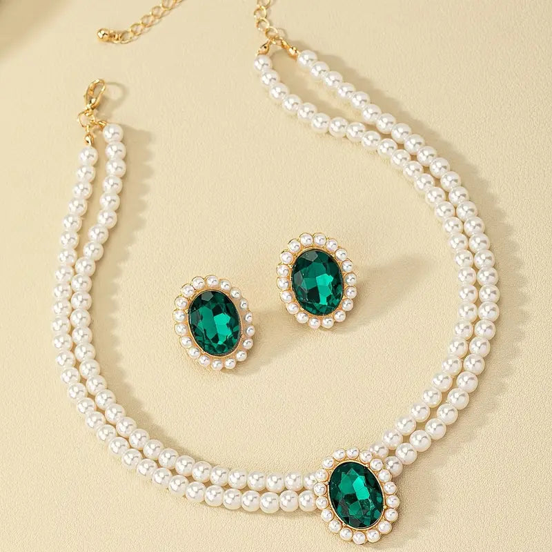 Bijoux Evelina Marchand émeraude | Or