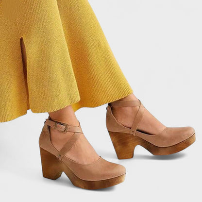 ELARU™ – Sandales Compensées Confort Classique