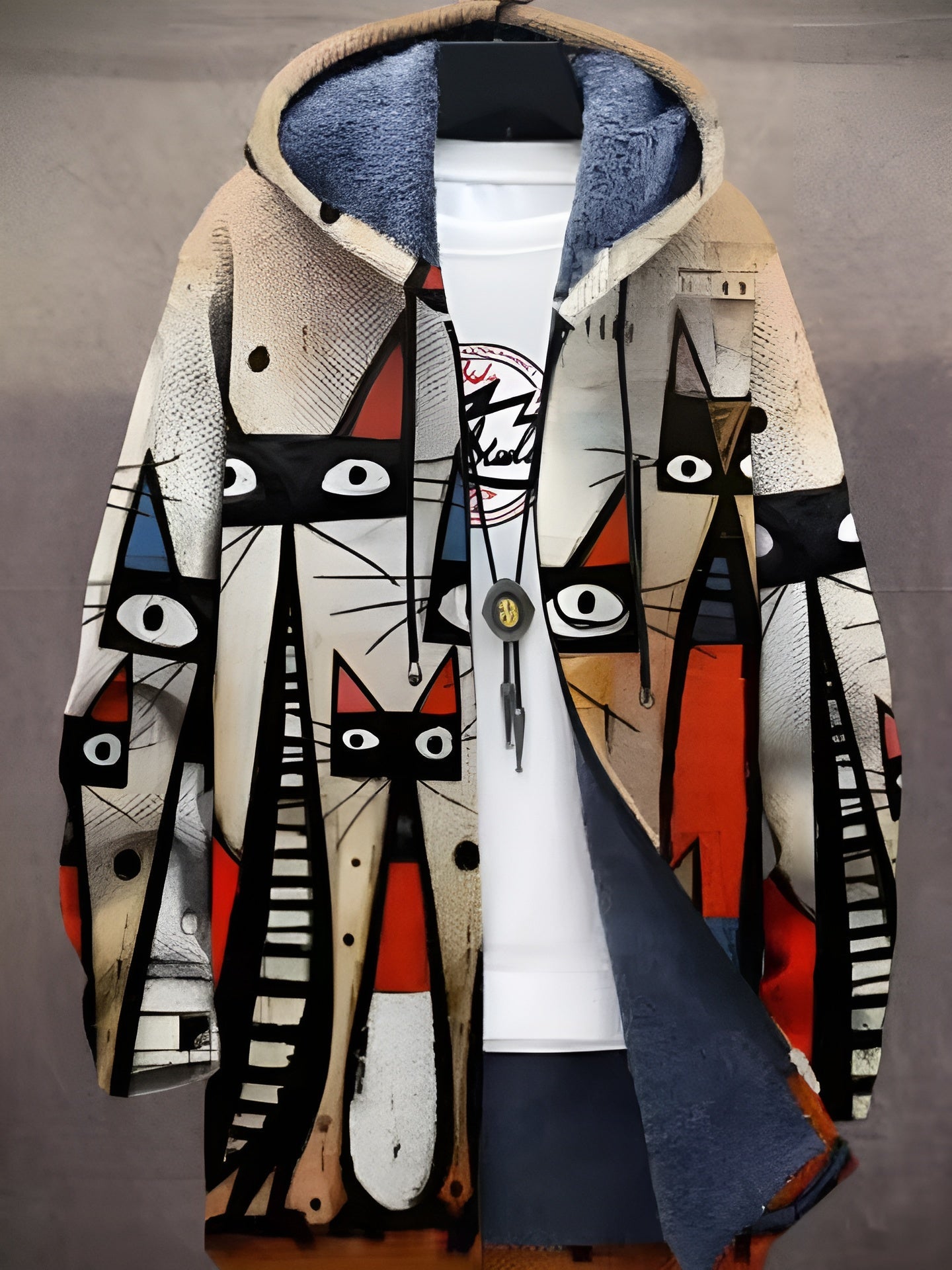 Hazel - Cardigan Artistique Élégant