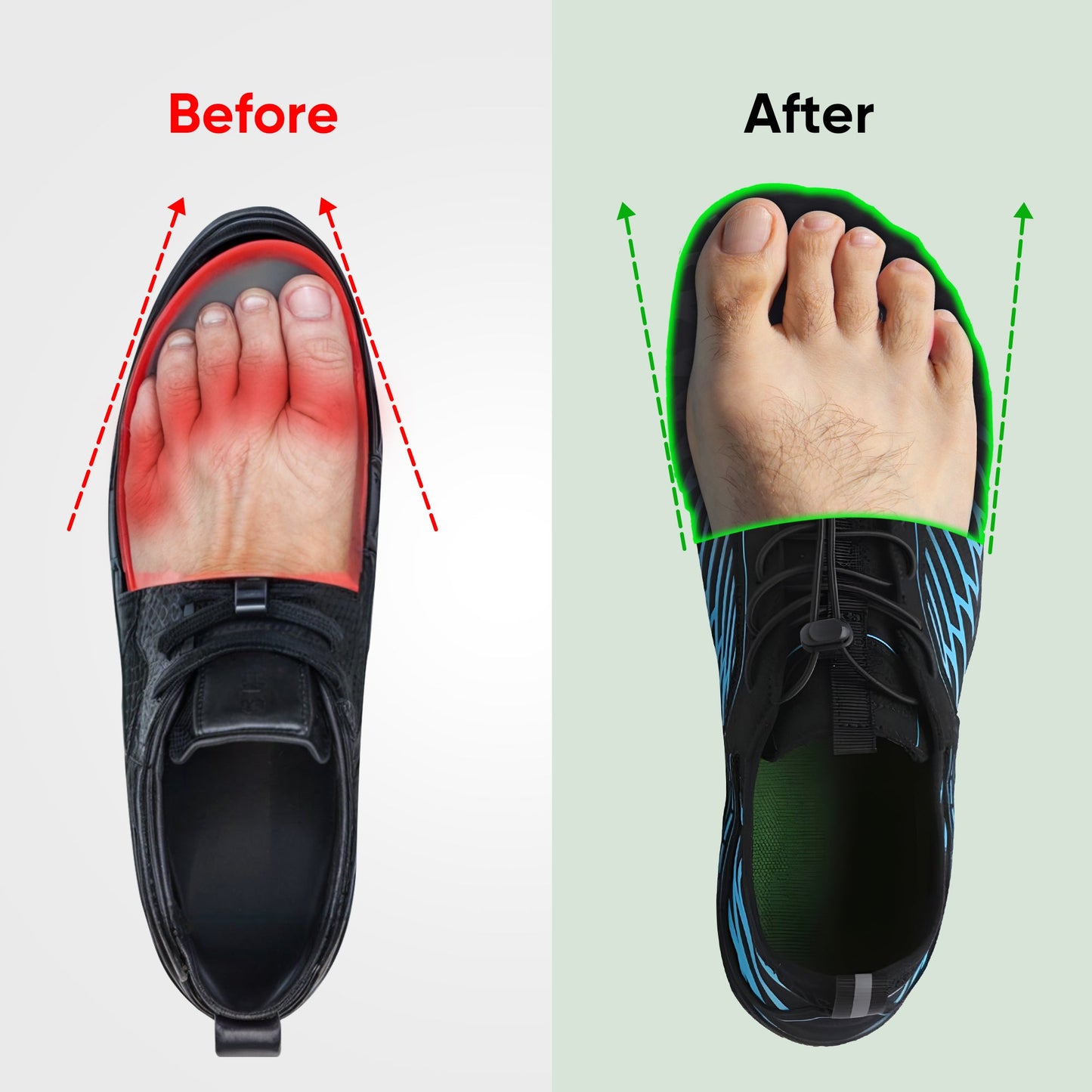 Chaussures Antidérapantes pour Pieds Sains (Unisexe)