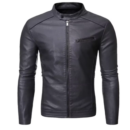 Karol™ | Elegancka Skórzana Kurtka