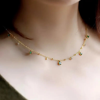 Collier Corinne Delaire | Or Blanc