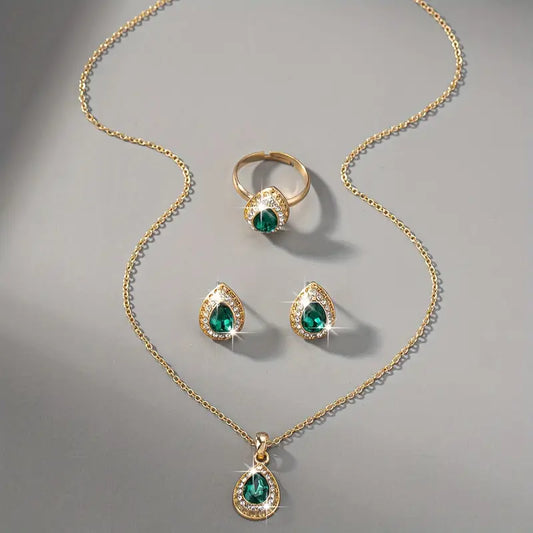 Bijoux Noemie Glastra émeraude | Or