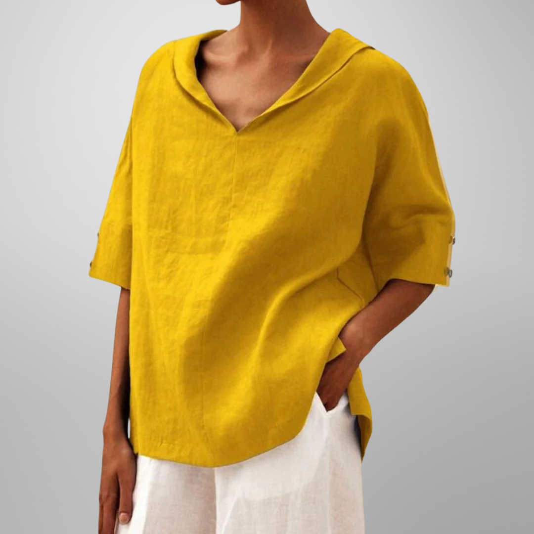 LUCY™ – Blouse en Coton Ample