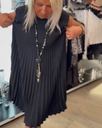 Élodie – Robe plissée chic d’été