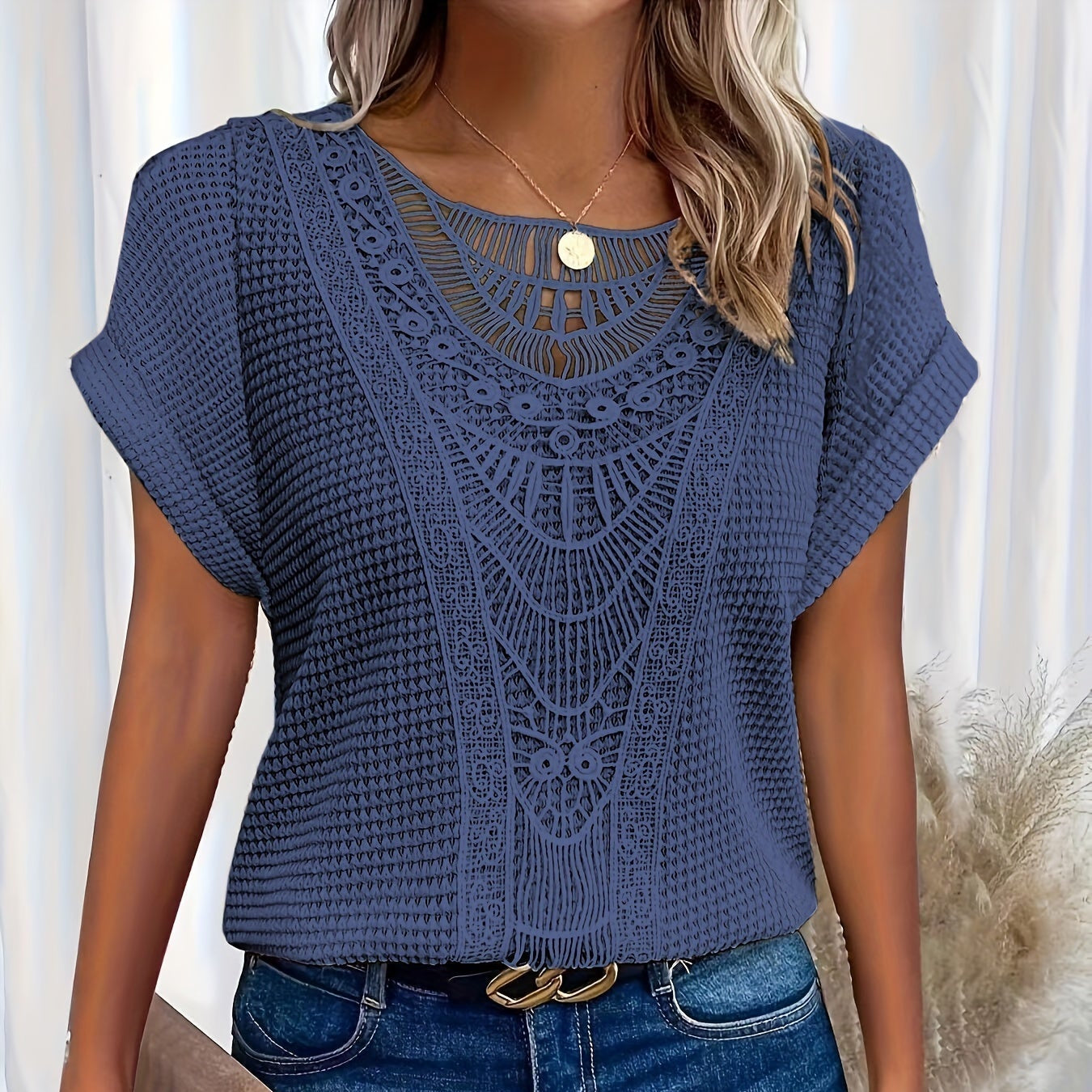 Flora™ | Top Tricoté Detaillé