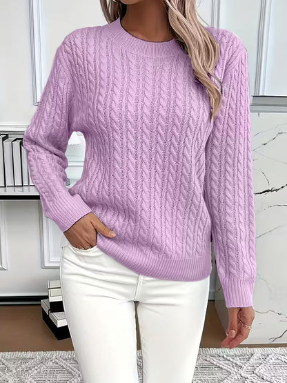 Aria™ | Miękki Sweter Minimalistyczny