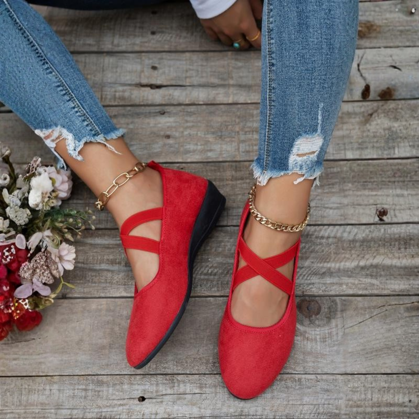 ANGEL™ - Chaussures à talon compensé fermées et confortables