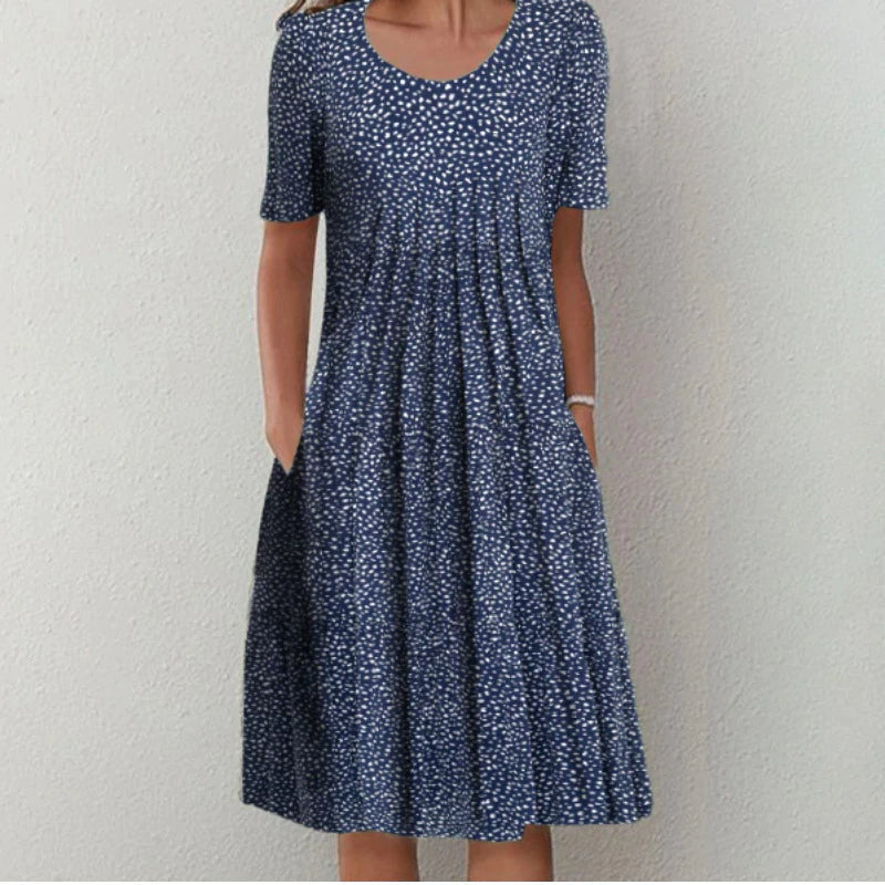 Gigi™ | Robe en Coton avec Couverture du Ventre