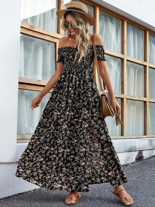 AMELISE™ – Robe d'été vintage décontractée à volants