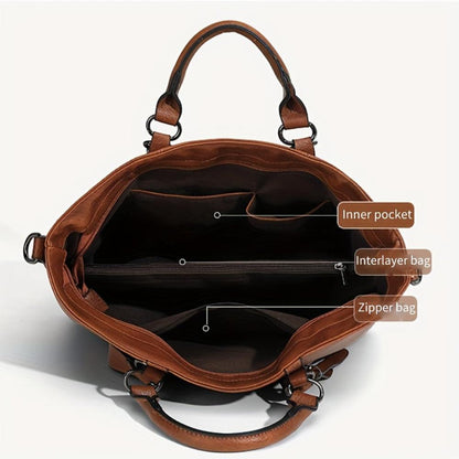 Élégance Classique de Charlotte | Sac Tote Vintage