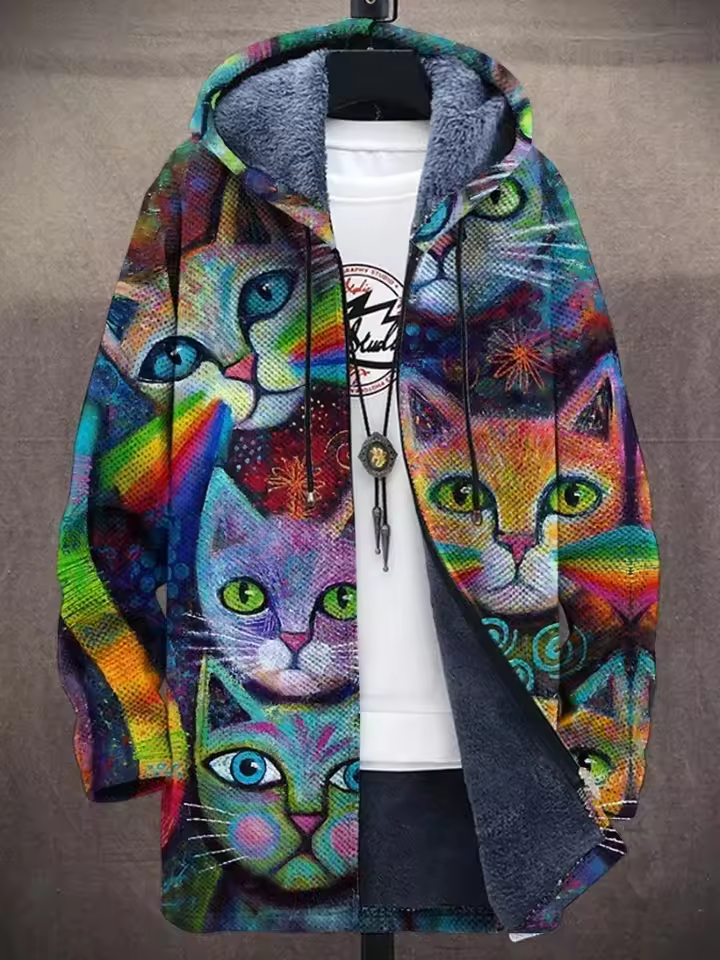 Emma - Cardigan Artistique Élégant