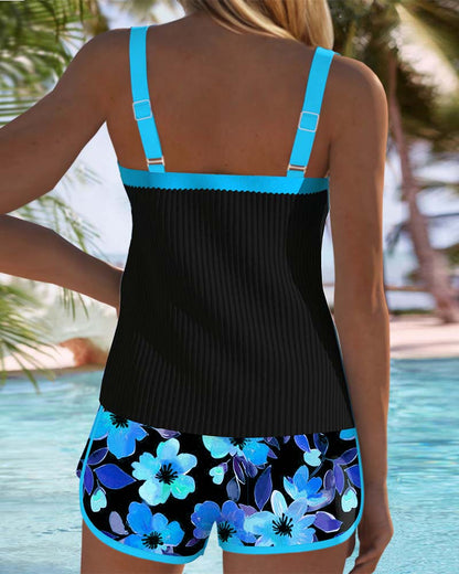 Darcy | Ensemble de Tankini Élégant Couvreur de Ventre