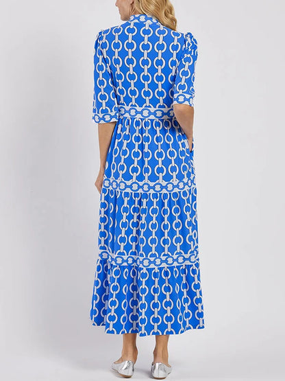 ALYANA™ - Robe Midi à Maillons