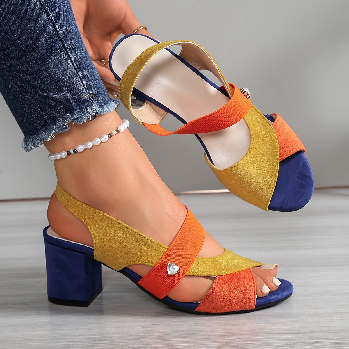 Linda | Talons Blocs Orthopédiques Confort