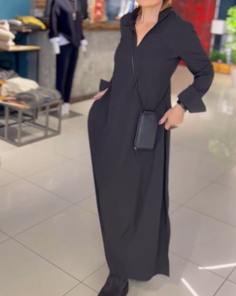 TARA™ - Robe Maxi Élégante et Fluide