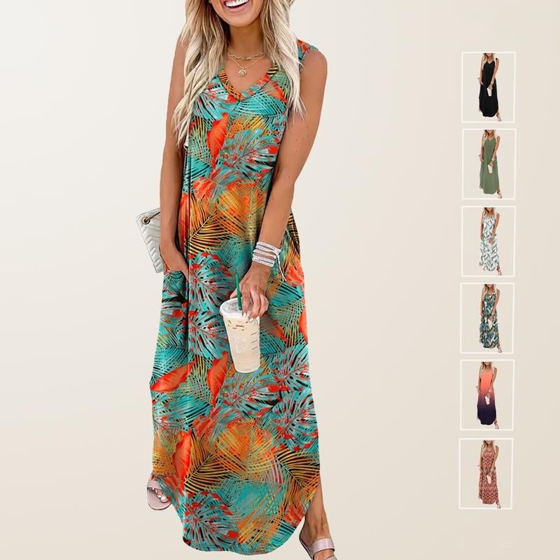 Zahara - Robe sans manches Boho