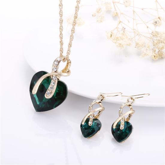 Bijoux Selena Marisse émeraude | Or