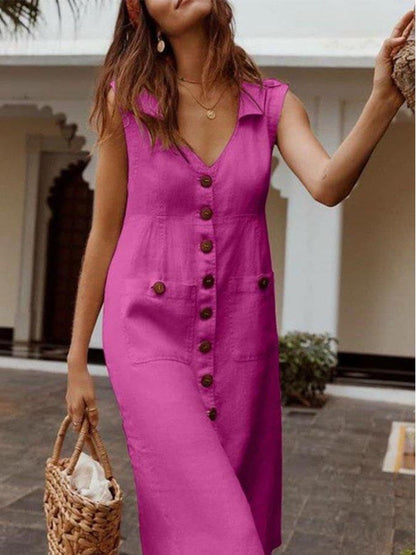 Pearly - Robe à Boutons