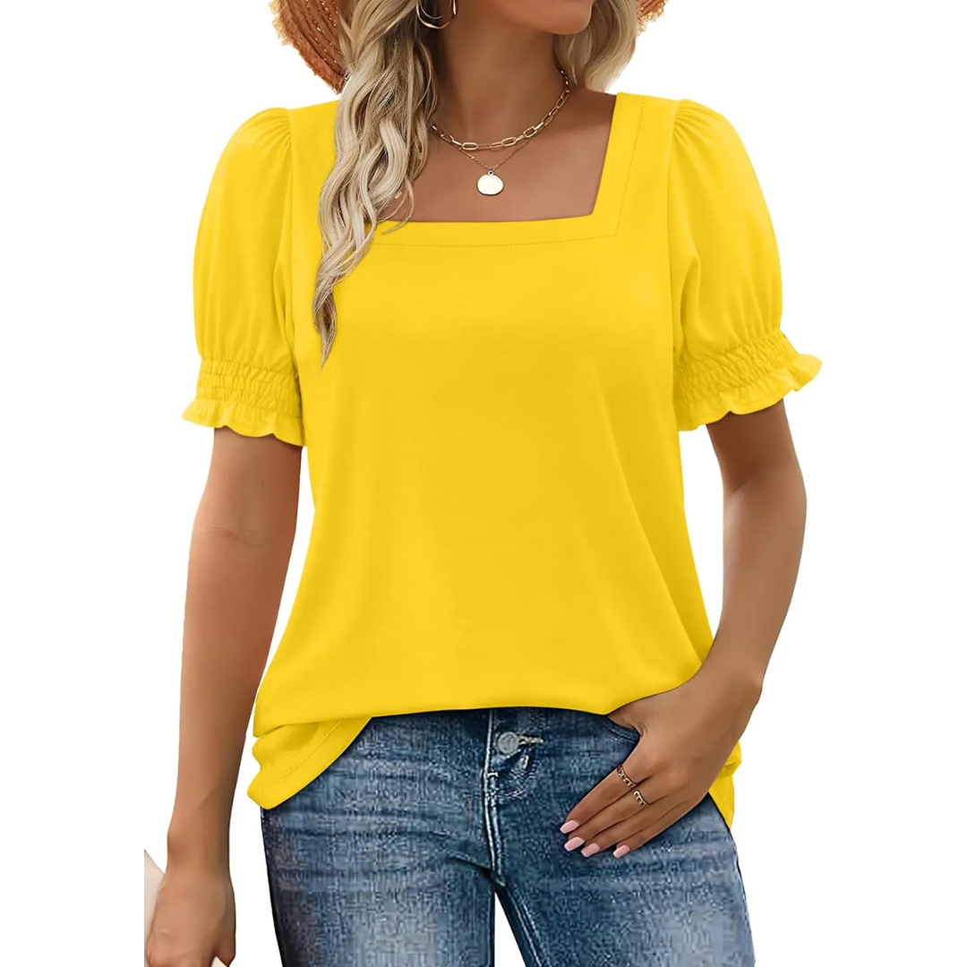 JOSEPHINE™ | Essentiel d'été léger avec manches volantées