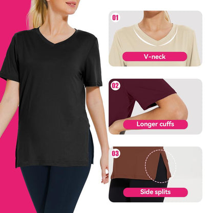SELENA™ - T-shirt décontracté à coupe ample (Pack de 3)