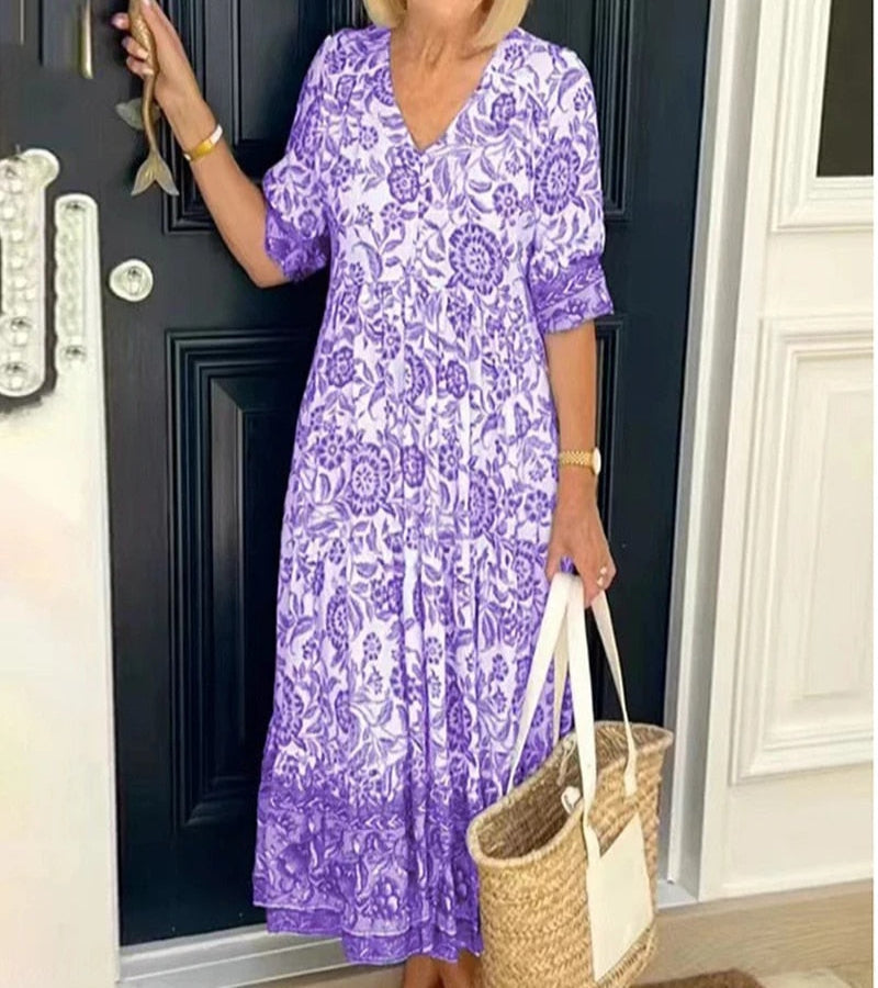 Radiance | Robe Maxi Bohémienne – Sentez-vous belle, sans effort