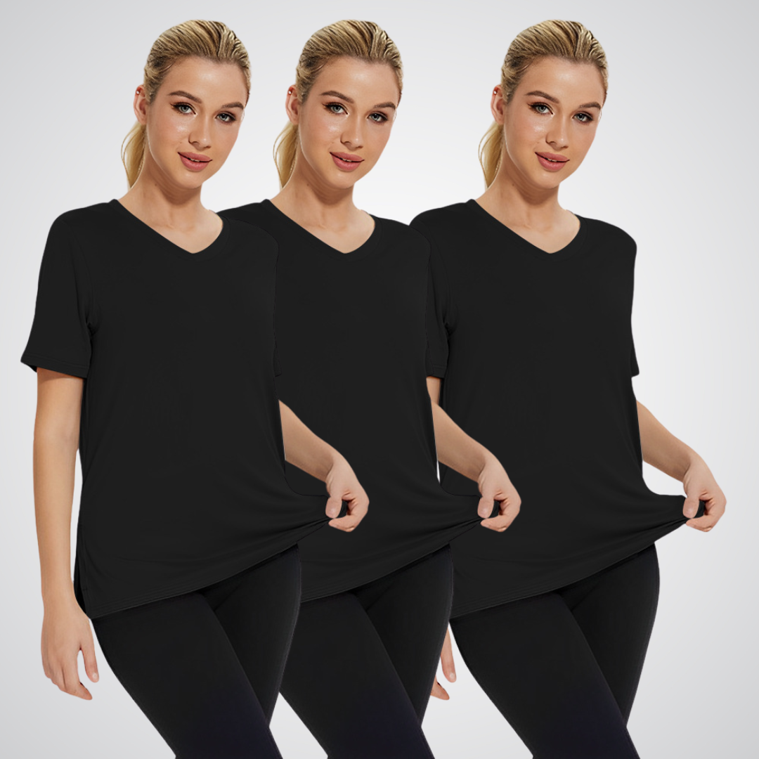 SELENA™ - T-shirt décontracté à coupe ample (Pack de 3)