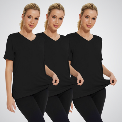SELENA™ - T-shirt décontracté à coupe ample (Pack de 3)