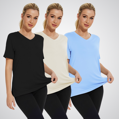 SELENA™ - T-shirt décontracté à coupe ample (Pack de 3)