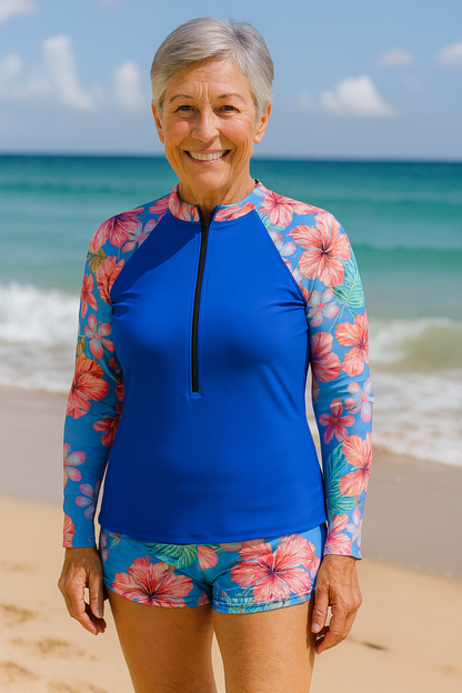 SereniSea Maillots de Bain | Ensemble Anti-UV – Élégance Sûre au Soleil, Confort Toute la Journée