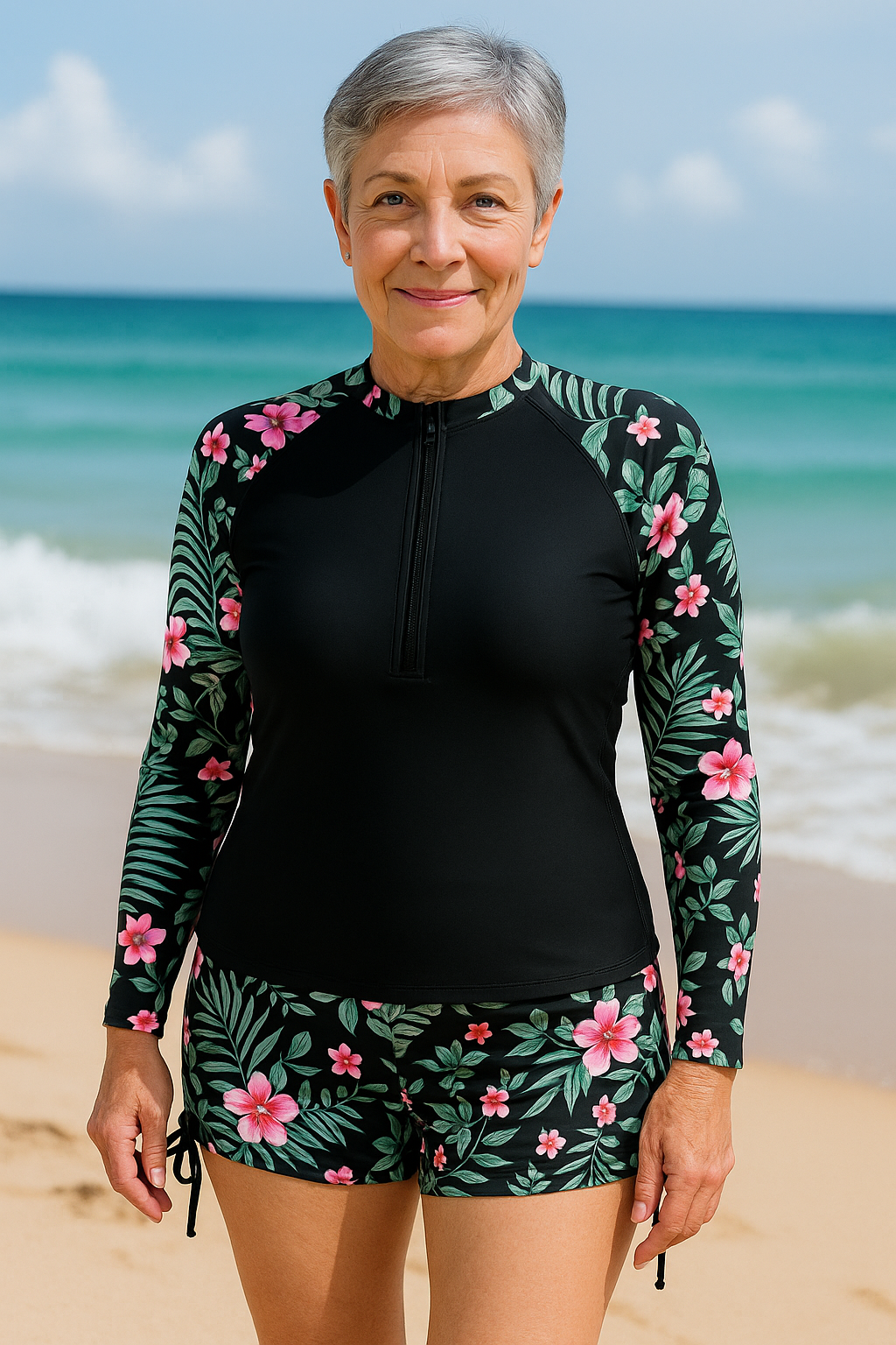 SereniSea Maillots de Bain | Ensemble Anti-UV – Élégance Sûre au Soleil, Confort Toute la Journée