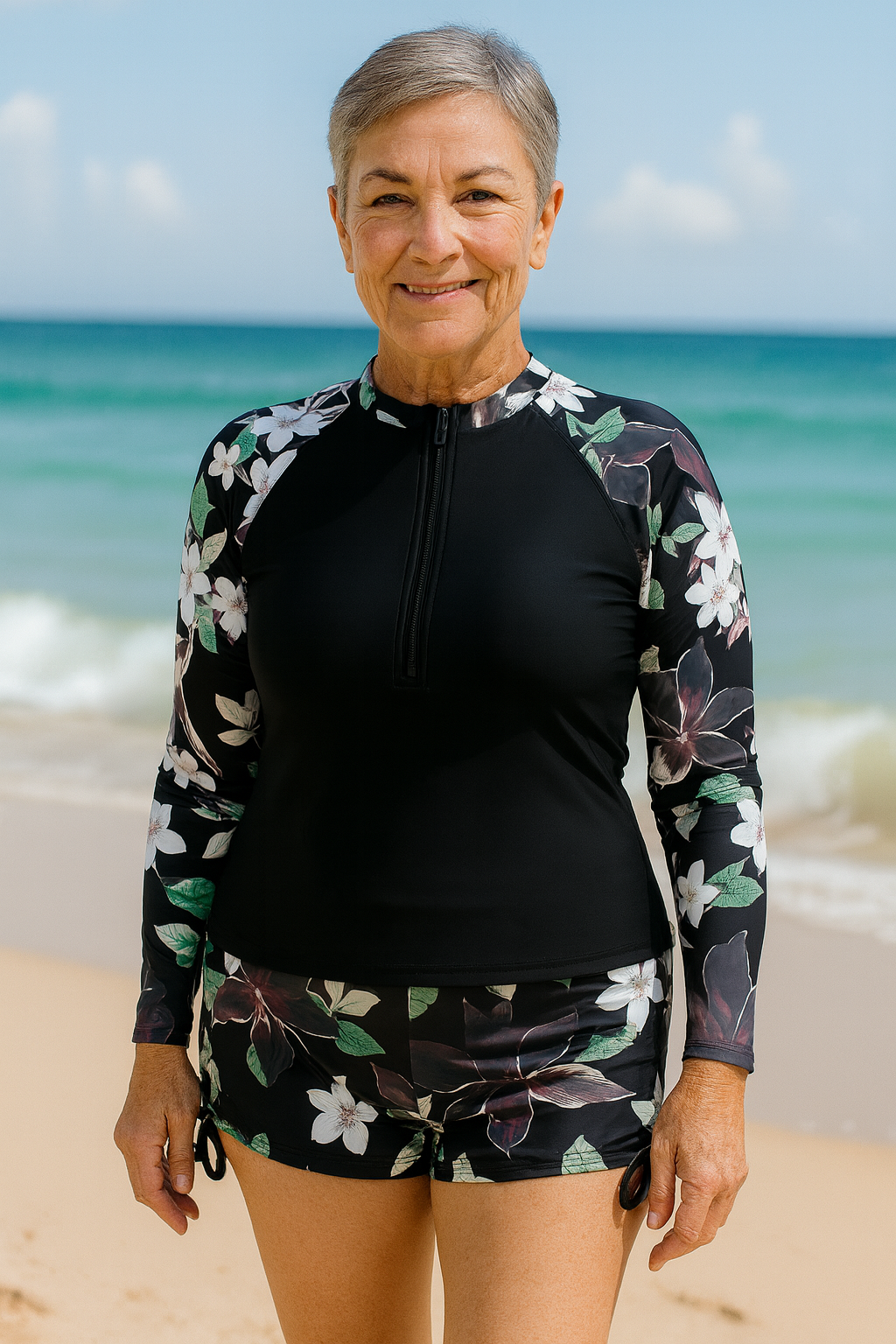 SereniSea Maillots de Bain | Ensemble Anti-UV – Élégance Sûre au Soleil, Confort Toute la Journée