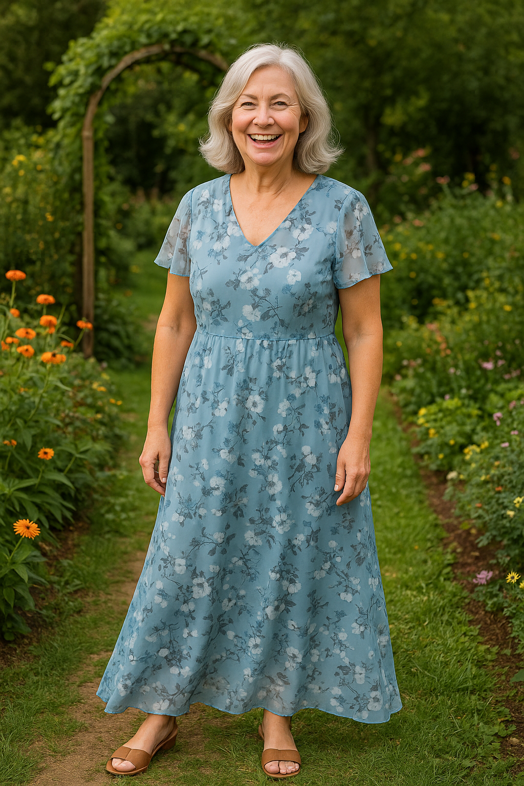 Sylvia | Robe – Flotte avec Grâce, S'ajuste avec Facilité