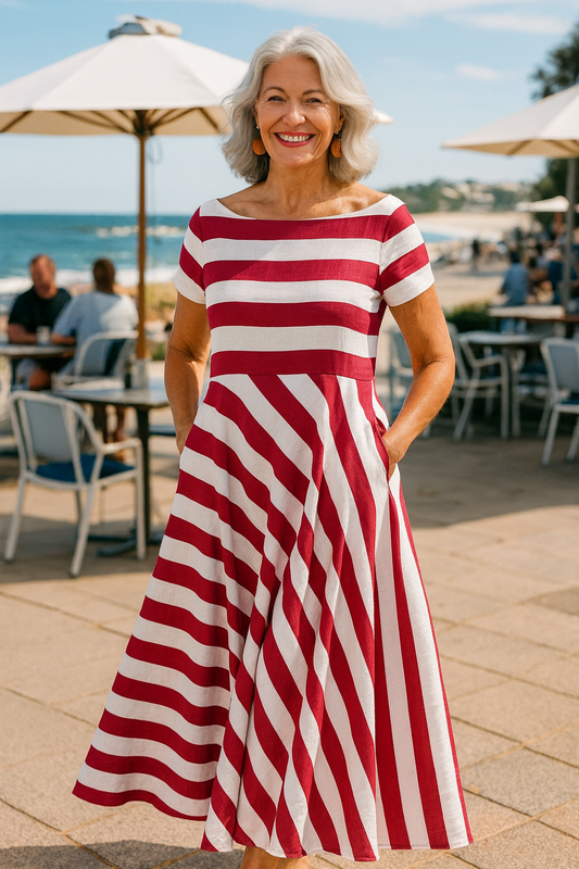 Evelina | Robe Maxi - Élégance Sans Effort