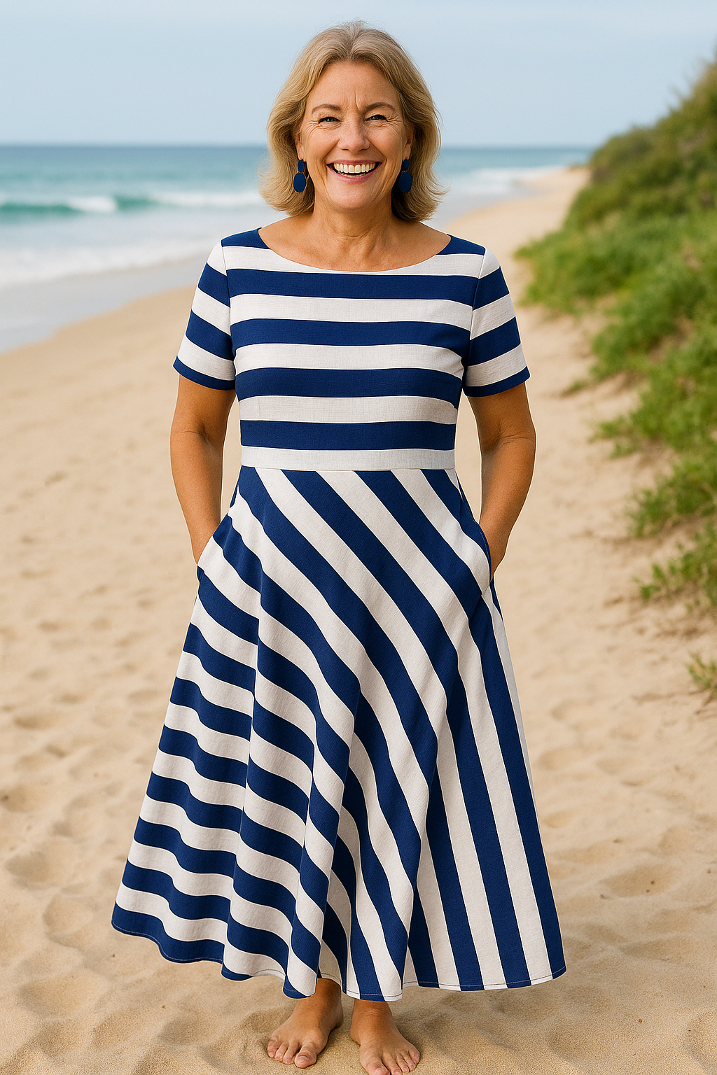 Evelina | Robe Maxi - Élégance Sans Effort