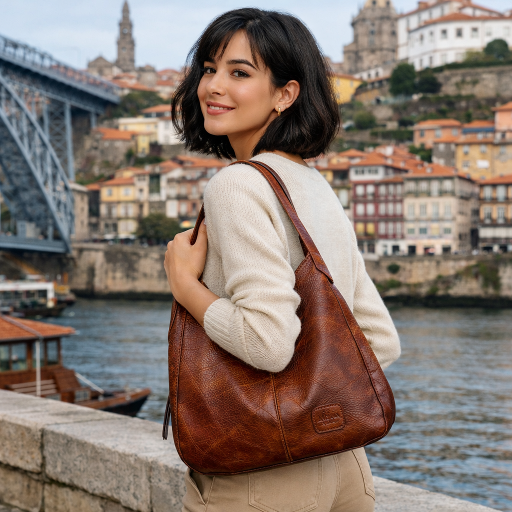 Mavise - Sac à Bandoulière en Cuir