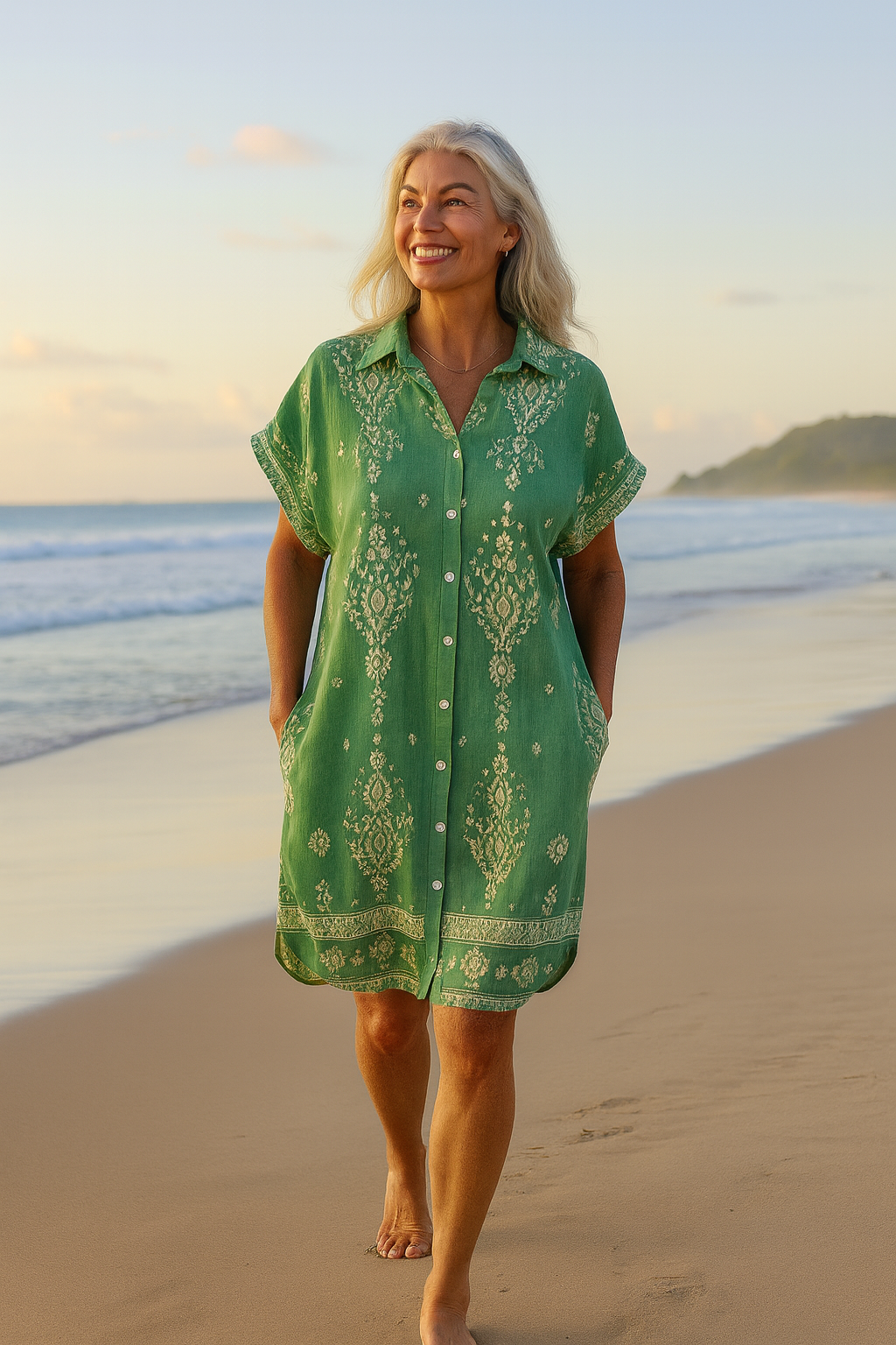 Seabreeze | Robe Boho ( Coton-Lin )
