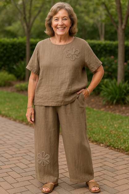 Ensemble Cheryl 2 pièces – Confort sans effort (S-5XL)