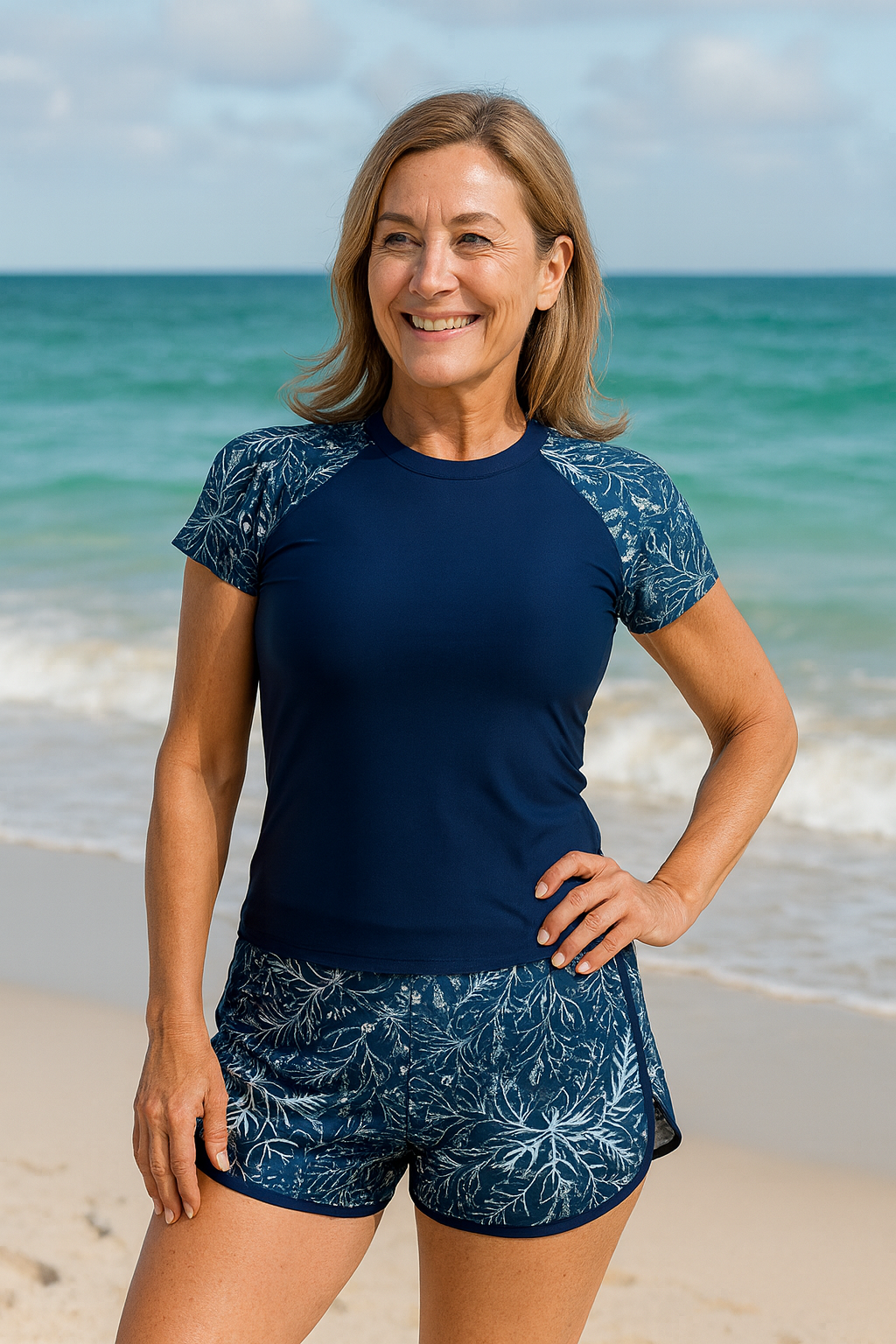 ShoreHaven | Ensemble Tankini avec Protection UV – Confiance en Sécurité Solaire, Confort Toute la Journée